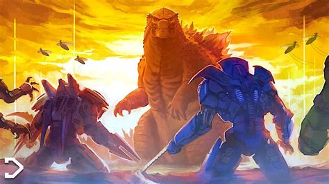 How does Godzilla compare with the Kaiju of Pacific Rim.